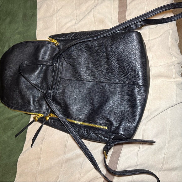 HOBO Black Leather Backpack - Picture 7 of 13
